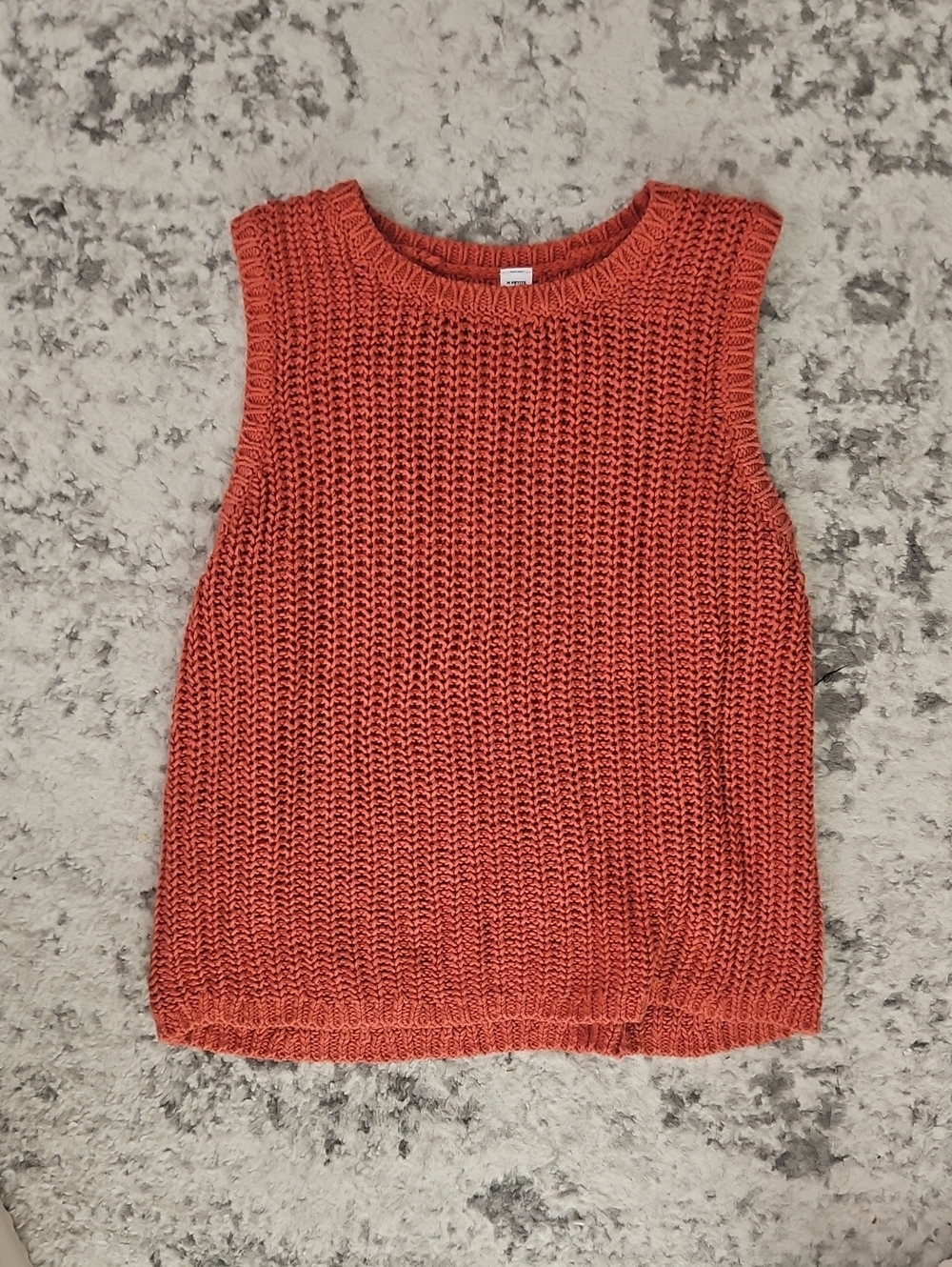 Old Navy Chunky Knit Sleeveless Tank - Rust